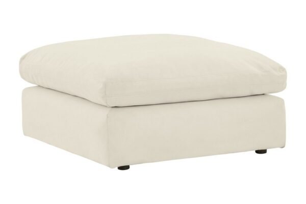 Next-gen White Oversized Accent Ottoman