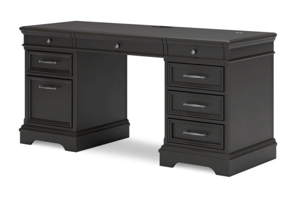 Beckincreek Black Home Office Credenza - Image 3