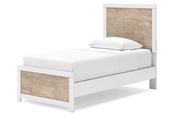 Charbitt Two tone Twin Panel Bed - Image 3