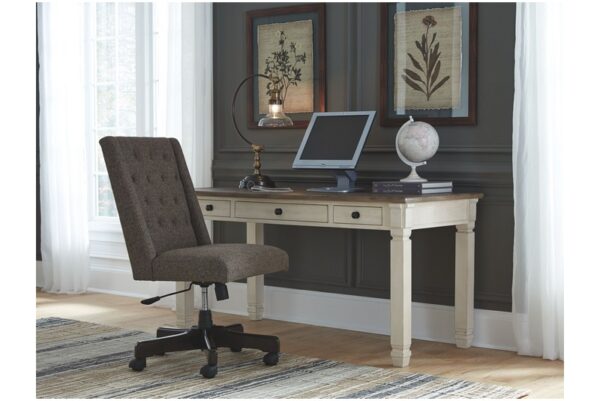 Bolanburg White / Brown / Beige Home Office Desk - Image 7