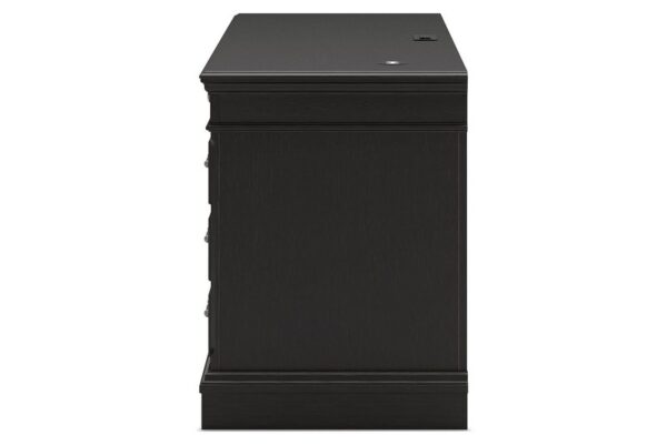 Beckincreek Black Home Office Credenza - Image 7