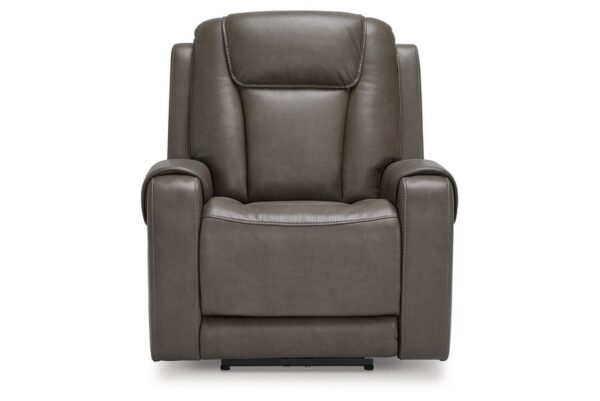 Card Player Smoke Pwr Recliner/Adj Headrest - Image 4