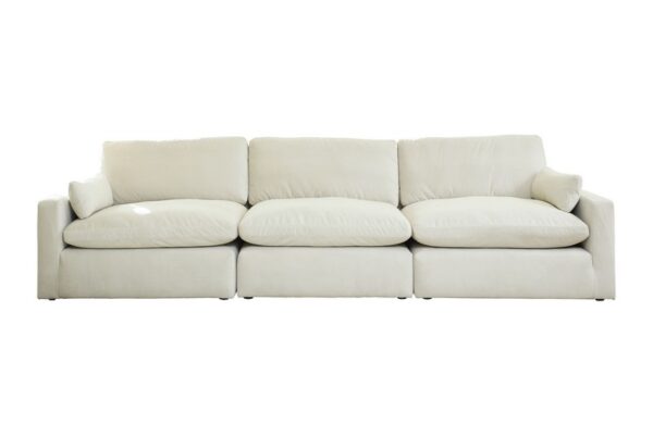 Sophie Light Gray Sofa 3 Pc Sectional - Image 3