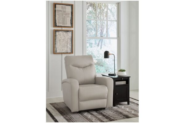 Ryversans Dove Gray Pwr Recliner / Adj Headrest - Image 2