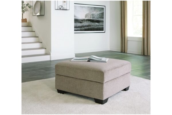 Creswell Stone Ottoman With Storage - Image 2