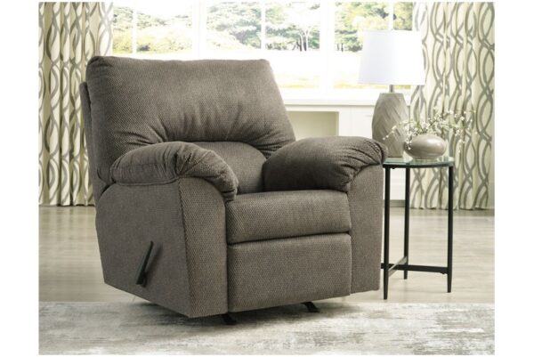 Norlou Flannel Rocker Recliner - Image 2