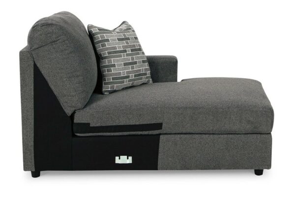 Edenfield Charcoal Raf Corner Chaise - Image 4