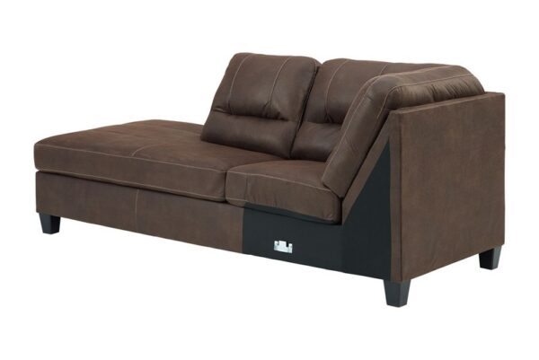 Navi Chestnut Laf Corner Chaise - Image 3