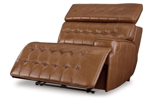 Temmpton Chocolate Raf Zero Wall Power Recliner - Image 3