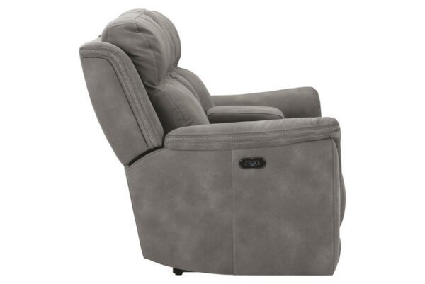 Next gen Slate Power Reclining Loveseat With Console/Adj Hdrst - Image 6