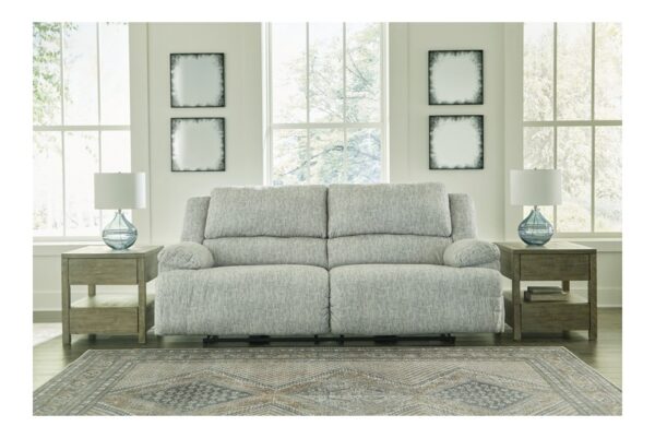 Mcclelland Gray 2 Seat Reclining Sofa - Image 2