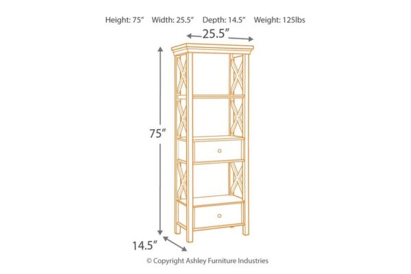 Bolanburg Antique White Display Cabinet - Image 11