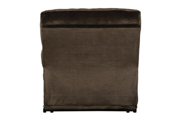 Clonmel Chocolate Armless Chair - Image 4