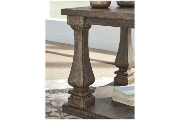 Johnelle Gray Rectangular End Table - Image 6