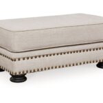 Merrimore Linen Ottoman