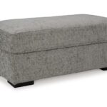 Dunmor Graphite Ottoman