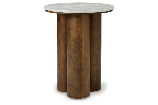 Henfield Beige / Brown Accent Table - Image 3