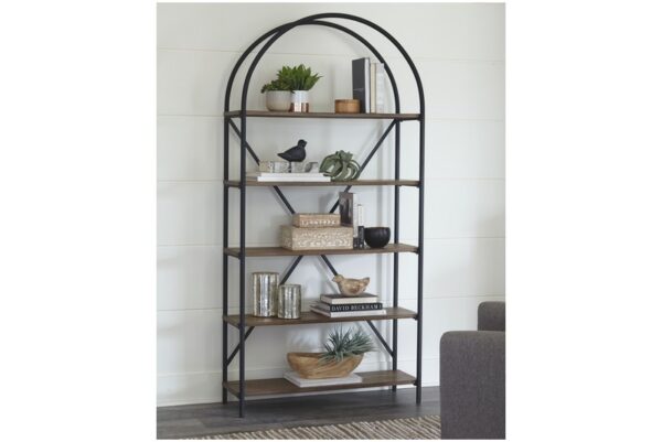 Galtbury Brown / Black Bookcase - Image 2