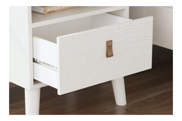 Aprilyn White One Drawer Night Stand - Image 10