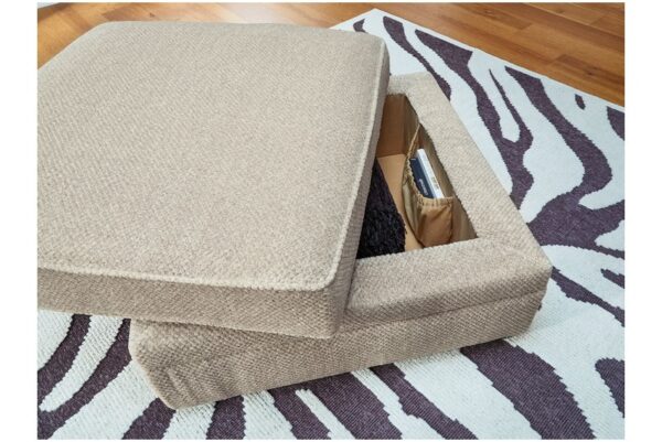 Calnita Sisal Ottoman With Storage - Image 7