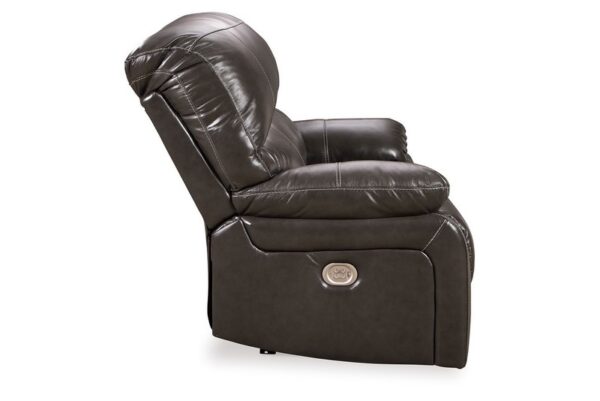 Hallstrung Gray Pwr Recliner/Adj Headrest - Image 5