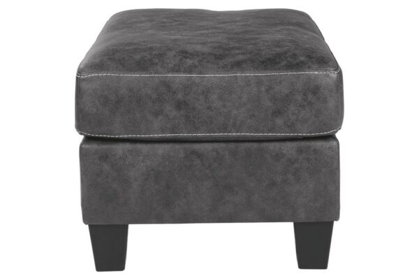 Venaldi Gunmetal Ottoman - Image 4