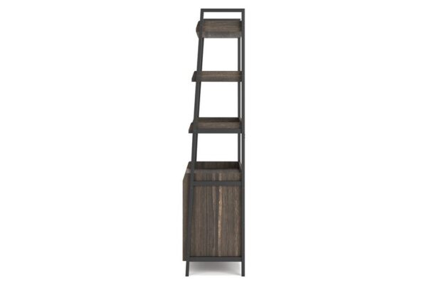 Zendex Dark Brown Bookcase - Image 7