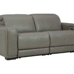 Correze Gray 2 Piece Power Reclining Sectional