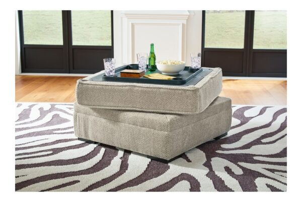 Calnita Sisal Ottoman With Storage - Image 6