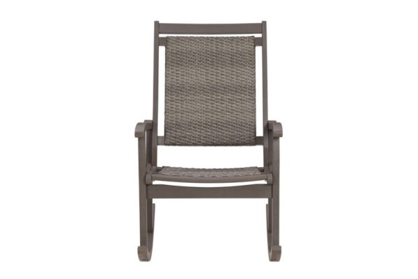 Emani Gray Rocking Chair - Image 3