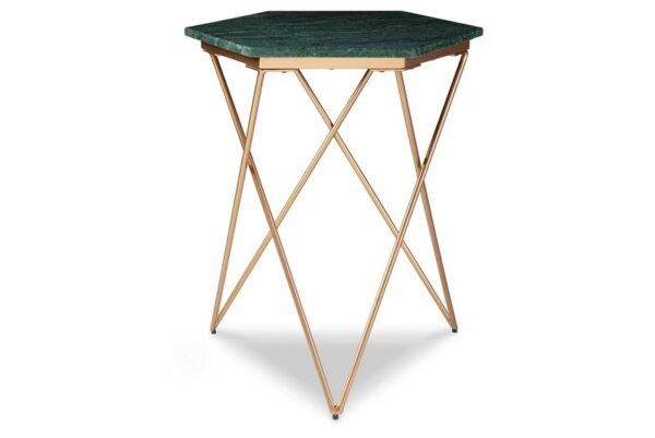 Engelton Green / Gold Accent Table - Image 3