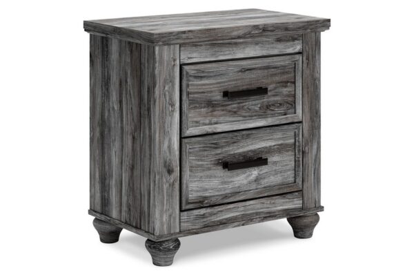 Thyven Gray Two Drawer Night Stand