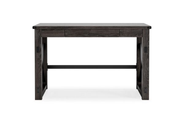 Freedan Grayish Brown Home Office Desk - Image 4