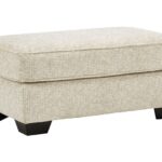 Haisley Ivory Ottoman