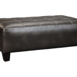 Nokomis Charcoal Oversized Accent Ottoman