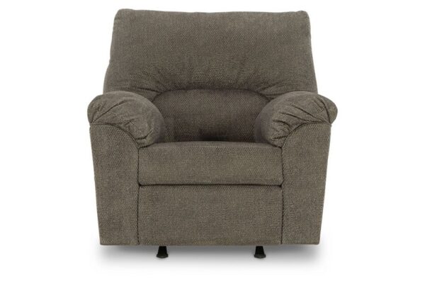 Norlou Flannel Rocker Recliner - Image 4