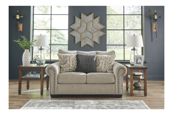 Zarina Jute Loveseat - Image 5