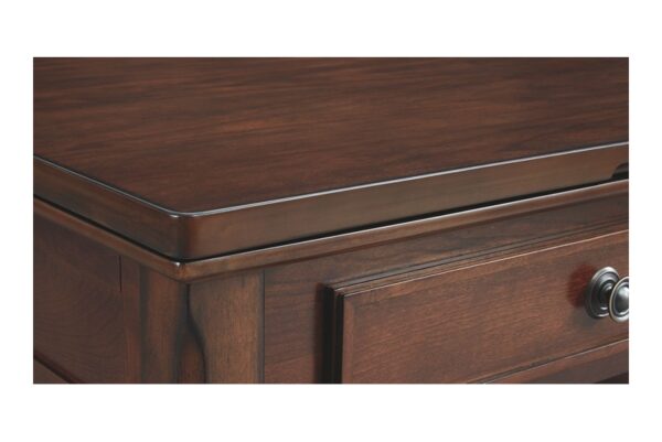 Porter Rustic Brown Lift Top Cocktail Table - Image 8