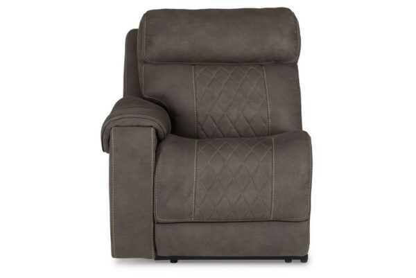 Hoopster Gunmetal Laf Zero Wall Power Recliner - Image 6