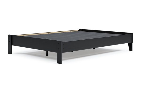 Finch Black Queen Platform Bed - Image 4