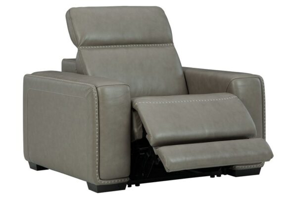 Correze Gray Power Recliner - Image 4