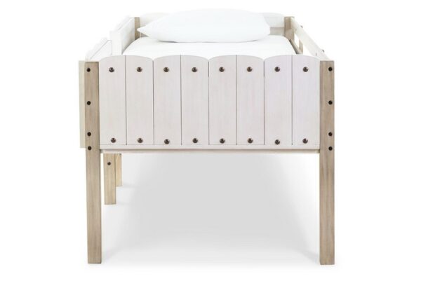 Wrenalyn White / Brown / Beige Twin Loft Bed Frame - Image 5