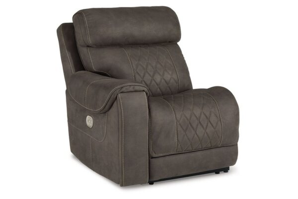 Hoopster Gunmetal Laf Zero Wall Power Recliner - Image 5