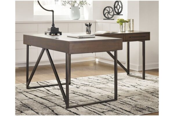 Starmore Brown Home Office L Shaped Desk - Image 2