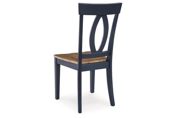 Landocken Brown / Blue Dining Room Side Chair (Set of 2) - Image 6