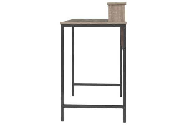 Titania Light Brown / Gunmetal Home Office Small Desk - Image 7