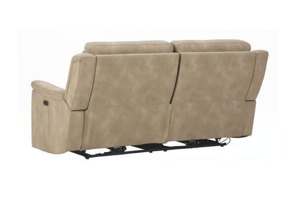 Next gen Durapella Sand 2 Seat Pwr Rec Sofa Adj Hdrest - Image 7