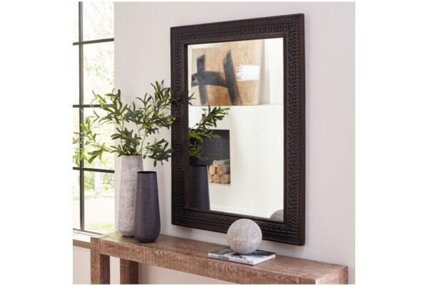 Balintmore Dark Brown Accent Mirror - Image 2