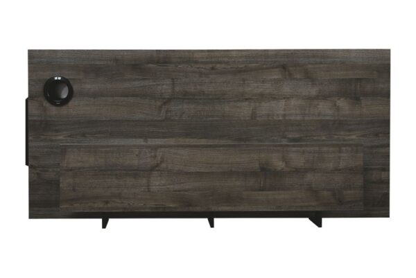 Barolli Gunmetal Gray Gaming Desk - Image 7