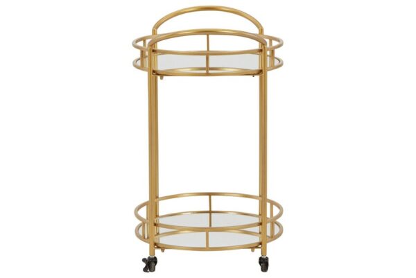 Wynora Gold Bar Cart - Image 4